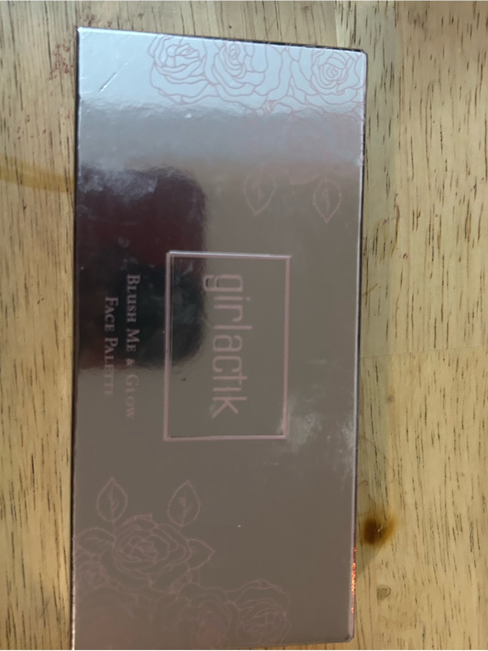 girlaxtik Blush Me Face Palette — Rose Gold Blush Shades